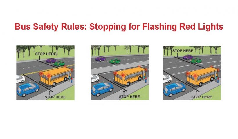 School bus safety rules